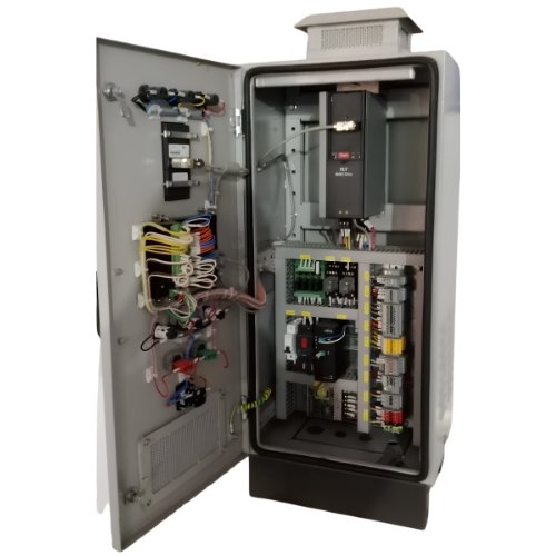 PLC Controlled Mild Steel VFD Panel